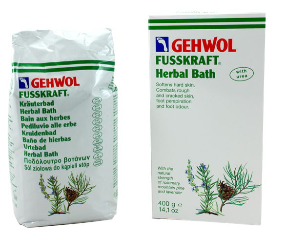 Image GEHWOL FUSSKRAFT SEL DE BAIN AUX HERBES | HERBAL BATH